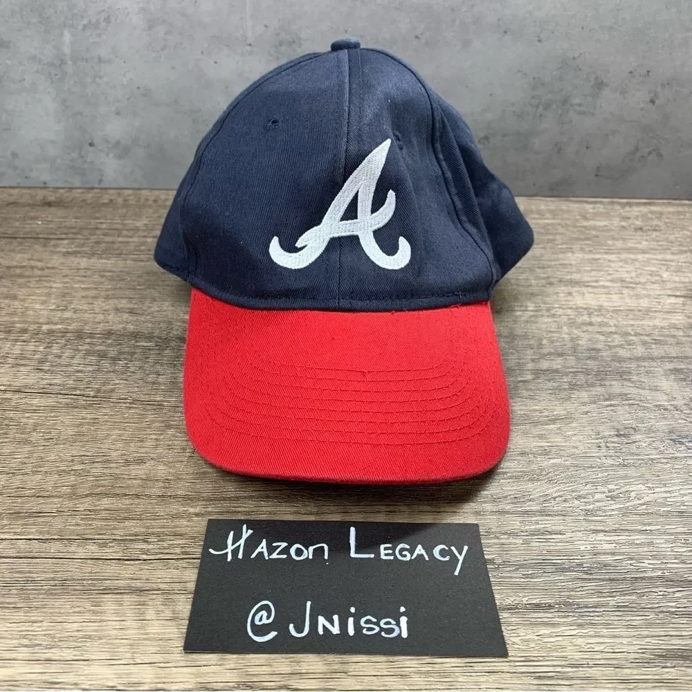 Atlanta Braves Youth~Red/Blue Adjustable‎ Hat